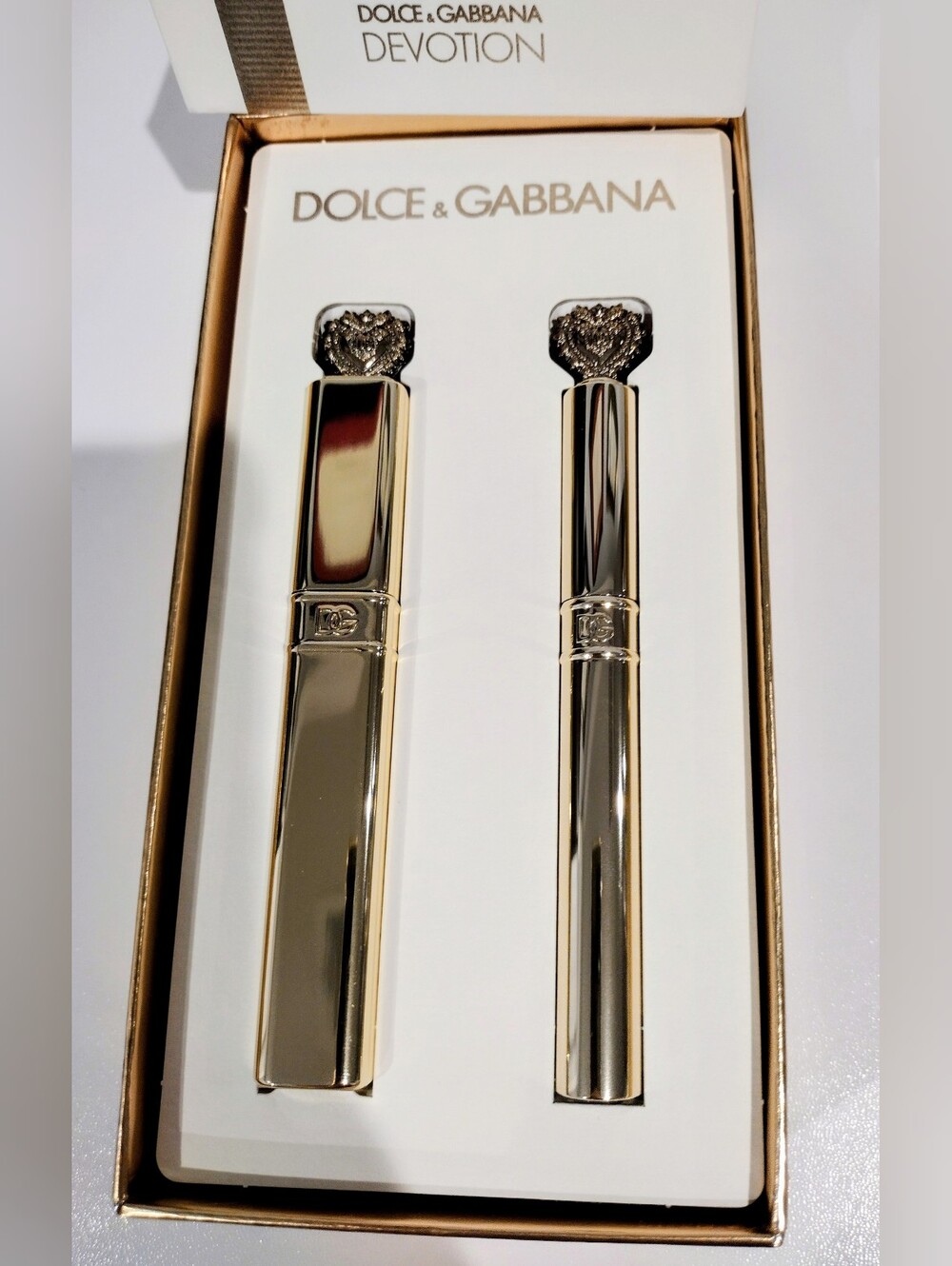 Brand New Dolce & Gabbana: Flawless Beauty Mascara & Eyeliner Set with gift bag